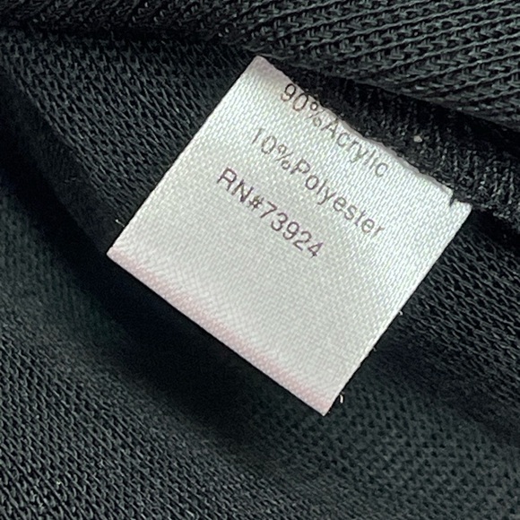 NWOT MING WANG Women’s Black and White Knit Cardigan Size Medium - Picture 5 of 6